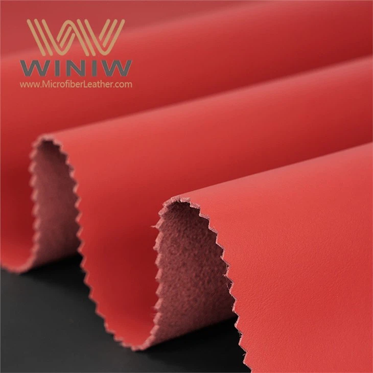 Stylish Brisk Red Leatherette For Car Interior