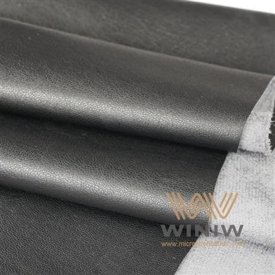 Sima mikroszálas művegán bőr leggings anyag